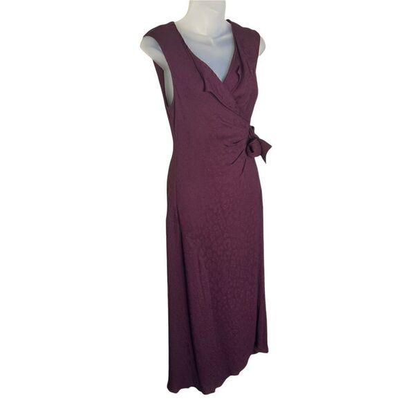 Tracy Reese Burgundy Dress Size 4 - Picture 2 of 8